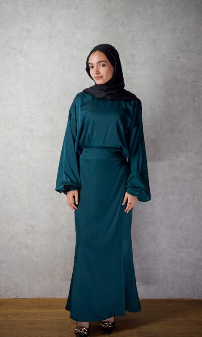 Satin Evening Set