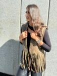 Leather x Suede Vest