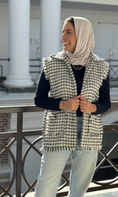 Plaid Vest