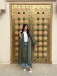 Crincle Olive Kaftan
