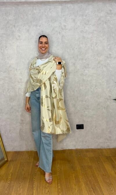 Crescent Shawl Kaftan