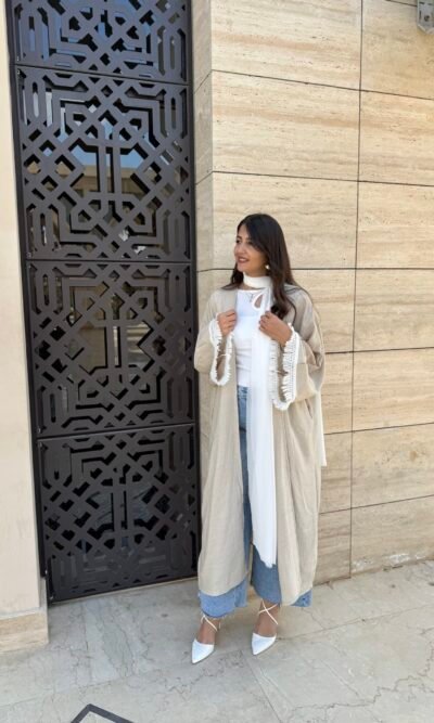 Linen Scarf Kaftan