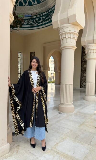 Black x Gold Kaftan