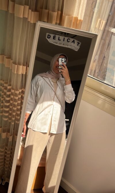 Long Poplin Chemise