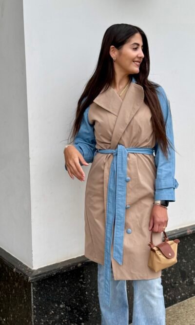 Jeans Trench Coat